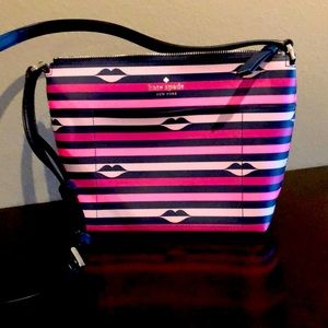 Kate Spade Patrice Lip Print
